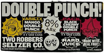 Two Robbers Double Punch Hard Juice Variety Seltzer