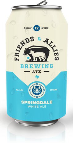Friends And Allies Springdale White Ale