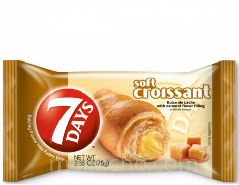 7days Soft Croissant Dulce De Leche 75g