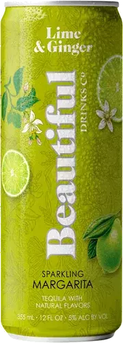 Beautiful Drinks Lime Ginger Margarita C
