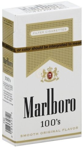 Marlboro Lights 100's Box Cart