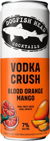 Dogfish Head Cocktails Vodka Crush Blood Orange & Mango Single