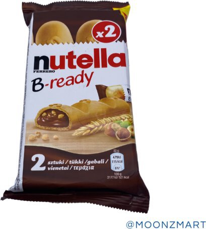 Nutella B Ready Crispy Wafer Filled W Nutella