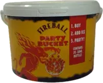Fire Ball Party Bucket