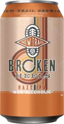 New Trail Broken Heels Non Alcoholic Hazy Ipa