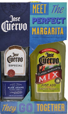Jose Cuervo Tequila Silver With Perfect Margarita Mix 1 Liter