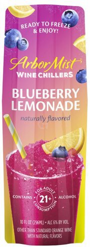 Arbor Mist Blueberry Lemonade Wine Chillers Freezable Pouches