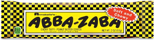 Annabelle's Abba Zabba Candy Bar Chewy Taffy Peanut Butter Center