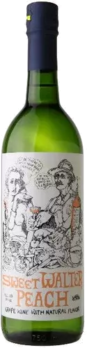 Bully Hill Vineyards Peach Flavored Wine Sweet Walter