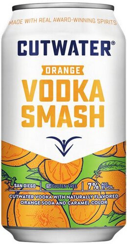 Cutwater Spirits Orange Vodka Smash San Diego Ca Can