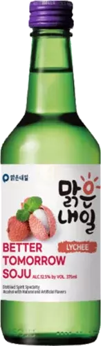Better Tomorrow Lychee Soju Korea