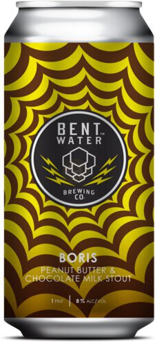 Bent Water Boris Peanut Butter & Chocolate Porter 6 Pack