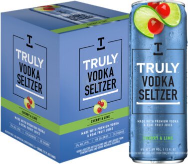 Truly Vodka Seltzer Cherry Lime