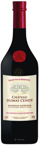 Chateau Dumas Cenot Bordeaux Superieur France Red Wine