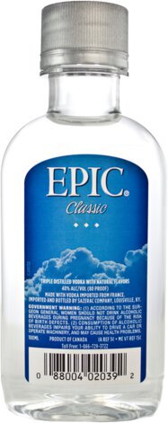 Epic Classic Vodka Single Pla