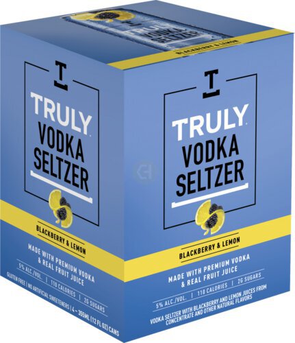 Truly Vodka Seltzer Blackberry Lemon