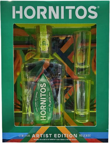Sauza Hornitos Plata Shot Glass Gift Set Tequila