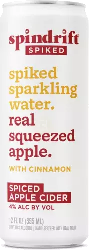 Spindrift Spiked Sparkling Water Spiced Apple Cider