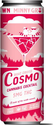 Minny Grown Boat Cruise Cosmo Cocktail 5mg Thc