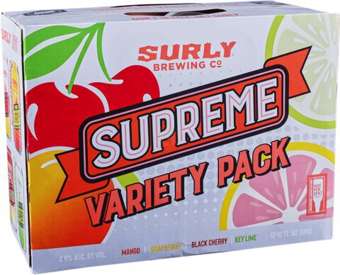 Surly Supreme Mix Pack 12x12 Oz