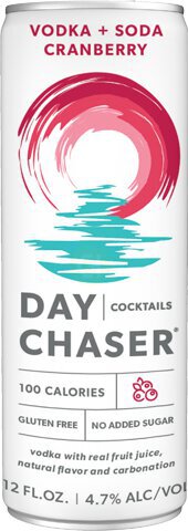 Day Chaser Cranberry Vodka Rtd 12oz4 Pack
