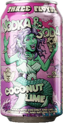 Three Floyds Vodka Soda Coconut Lime