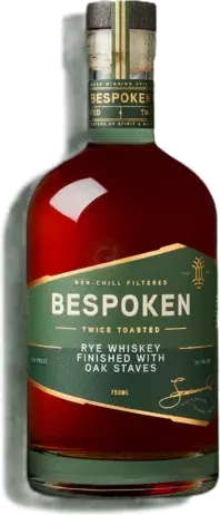 Bespoken Twice Toasted Rye Whiskey Finished With Oak Staves