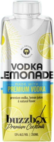Buzzbox Buzzbox Vodka Lemonade Cocktail Abv 4 Pack