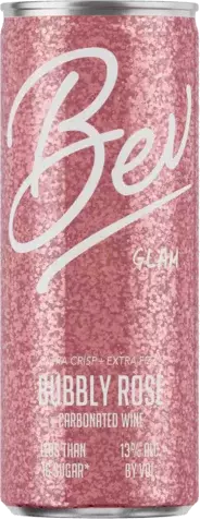 Bev Glam Sparkling Rose Wine