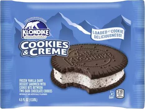 Klondike Cookies & Cream Sandwich