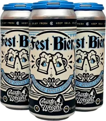 COUNTERWEIGHT BREWING FEST BIER 4PK 16OZ CAN
