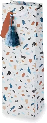 True Brand Terrazzo Single Wine Bag