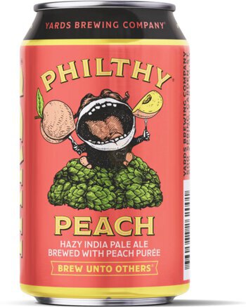 Yards Philthy Peach Hazy IPA