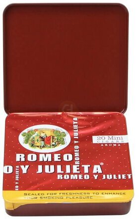 Romeo Y Julieta Mini Aroma Red 7/8 X20 Tin Of