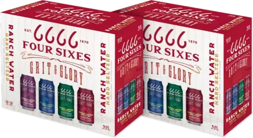 Four Sixes Ranch Water Variety Pack