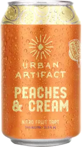 Urban Artifact Peaches And Cream Nitro Fruit Tart Ale