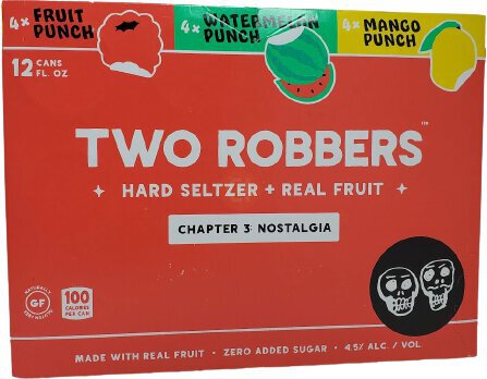 Two Robbers Hard Seltzer Variety