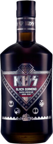 Kiss Black Diamond Super Premium Dark Rum