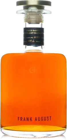 Frank August Bourbon 7yr Sing Barr