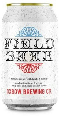 Oxbow Field Beer Farmhouse Ale