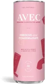 AVEC Drinks Hibiscus & Pomegranate Cans