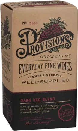 Provisions Dark Red Blend Wine