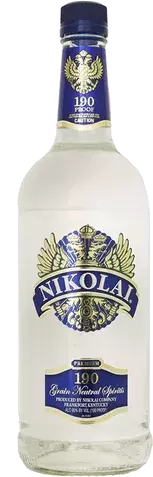 Nikolai Grain Alcohol 190 Proo