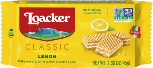 Loacker Small Wafers Lemon 45gr
