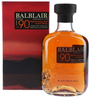 Balblair 90 Highland Single Malt Scotch Whisky