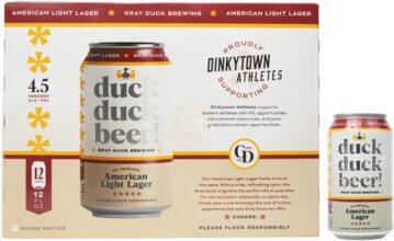 Gray Duck Duck Duck Beer