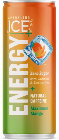 Sparkling Ice Energy Maximum Mango Zero Sugar