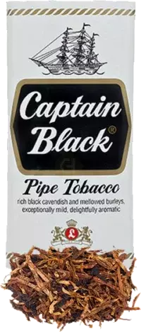 Captain Black White Pipe Tobacco Pouch