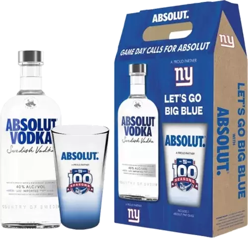 Absolut 80prf Reg Ny Gift Set