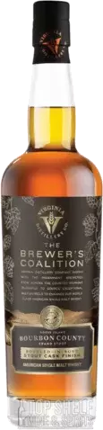 Virginia Distillery Co The Brewer's Coalition Bourbon County Goose Island Stout Cask American Single Malt Whisky